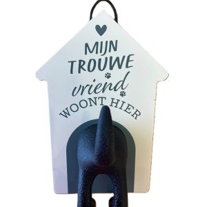 Hondenriemhouder trouwe vriend