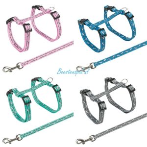 Trixie – Kattentuigje – Adult met Poezen Printje