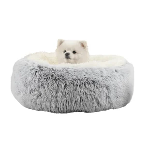 Zacht Pluche Rond Dierenbed