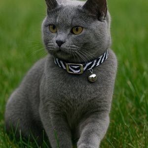 Kattenhalsbandje – Wit camouflage